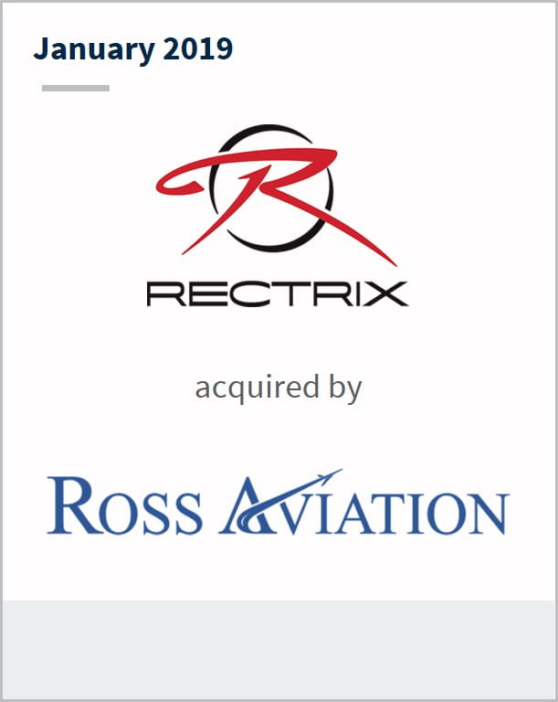 January 2019 Rectrix has been acquired by Ross Aviation