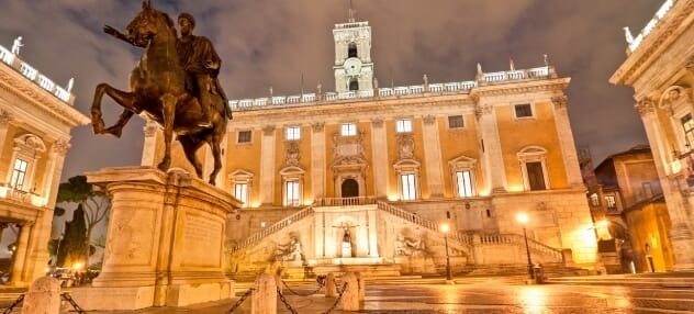 Capital hill statue
