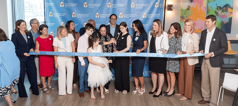 Ribbon cutting